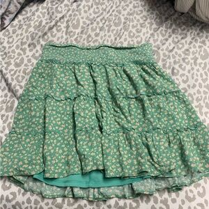 American Eagle floral skirt